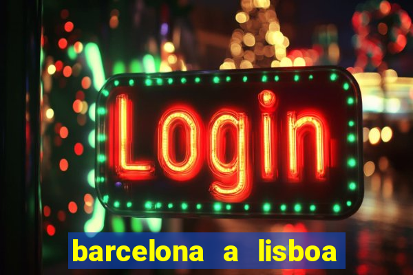 barcelona a lisboa de trem